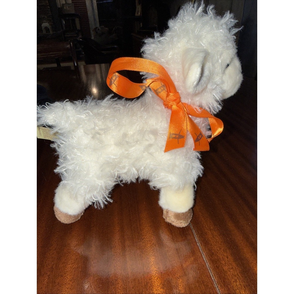 Aurora World - Miyoni - Lovely Lamb Plush Toy 7" Baby Sheep New With Tag And Bow - Picture 3 of 5